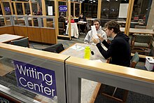 A writing center Writing Center (14050616124).jpg