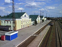 Järnvägsstationen i Lyman