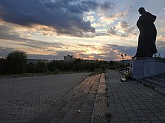 Buste de Taras Chevtchenko à Novy-Rozdyl, classé[1],