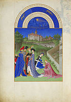 Las muy ricas horas del Duque de Berry, de los hermanos Limbourg, ca. 1415.
