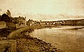 Pont-Croix : l'anse de Porz-an-Listri vers 1920, un simple port d'échouage.