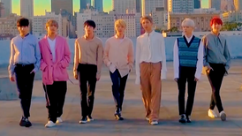 BTS in a photoshoot in Los Angeles, November 2017