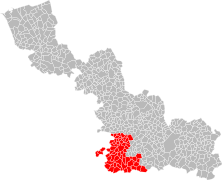 La dix-huitième circonscription en 1986.