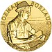 Золотая медаль Конгресса 2006 Нормана Борлоуга front.jpg