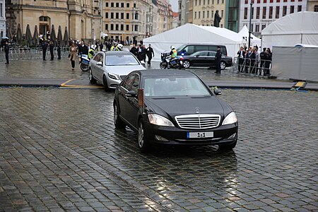 Fahrzeug des Bundestagspräsidenten