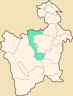 Location within Potosí Department