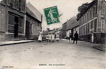 Cate postale du village vers 1910.