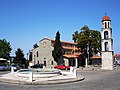 L'église Agios Nikolaos, sur la place centrale