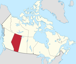 Alberta Canada Map