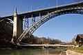 Altenbergsteg über die Aare unter Kornhausbrücke