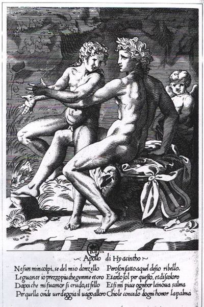 File:Apollo e Giacinto - 1527 (dopo il) - Caraglio, Jacopo - scans. bn - Dunand vol 2, p.463.jpg