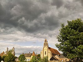 De kerk en omgeving