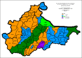 Ethnic structure of Brcko by settlements 1961