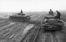 Panzer III tank equipped with the N.K.A.V.