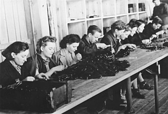 Bundesarchiv Bild 183-L12005, Polen, Zwangsarbeiter in Gewehrfabrik.jpg