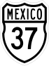 Federal Highway 37 shield