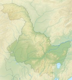 Mapa lokalizacyjna Heilongjiangu
