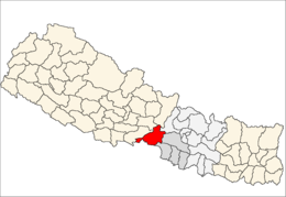 Distretto di Chitwan – Localizzazione
