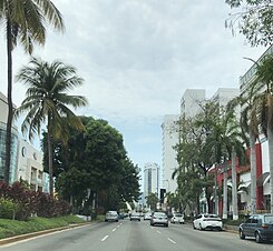 Avenida Costera Miguel Alemán