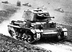 Brit Cruiser Mk II harckocsi