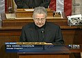 Father Daniel Coughlin leading his final prayer on the floor of the U.S. House of Representatives