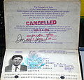 Q357936 Daniel Pearl niet later dan januari 1986 geboren op 10 oktober 1963 overleden op 1 februari 2002