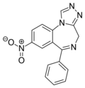 Десметилнитразолам structure.png