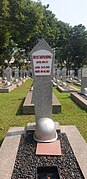 Makam Taufiq Kiemas di Taman Makam Pahlawan Nasional Utama Kalibata, Jakarta.