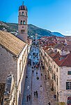 Dubrovniks huvudgata i gamla stan