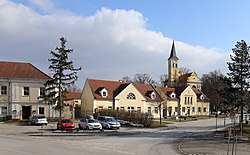 Main square with parish church