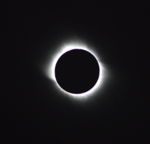 Sonnenfinsternis aus Valcheta, Argentinien