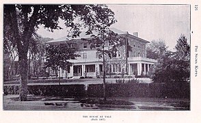 Epsilon's Sachem Hall, at Yale, c. 1907