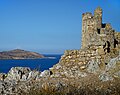 Les ruines du mur nord