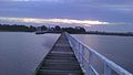 Footbridge to 90 Mile Beach at McLoughlins Beach