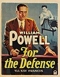 Vignette pour For the Defense (film, 1930)