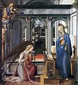 『受胎告知』(1443-1450年、フィリッポ・リッピ)