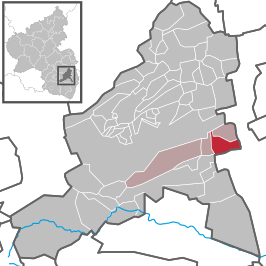 Kaart van Gönnheim
