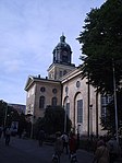 Domkyrkan från Kungsgatan i söder