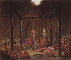 Окипа — инициация юношей у манданов (1832)