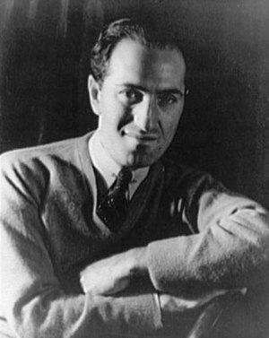 English: George Gershwin, 28 March 1937 Azərba...