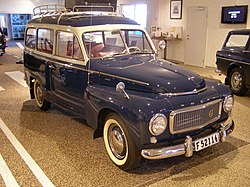 Volvo PV445 på Volvomuseet.