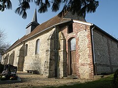 Côté de l'église