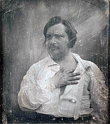 O escritor, novelista, dramaturgo y periodista francés Honoré de Balzac, en una fotografía de Nadar.