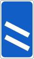 Sign F 340.2 Countdown Marker (motorway, 200m)