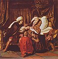 «Яків благословляє синів Йосифа», 1635; Музей образотворчих мистецтв, Будапешт.