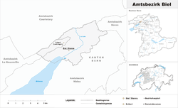 موقعیت Biel District