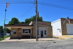 Kingston Mines post office and city hall