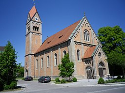 Kyrka i Weichering.