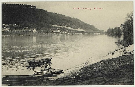 Les berges en 1910