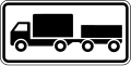Type of vehicle (truck with lane)